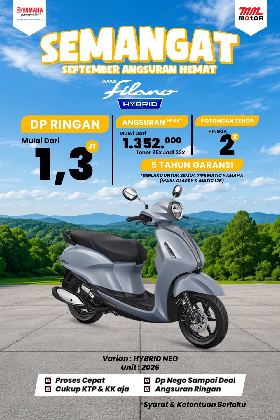 promo yamaha