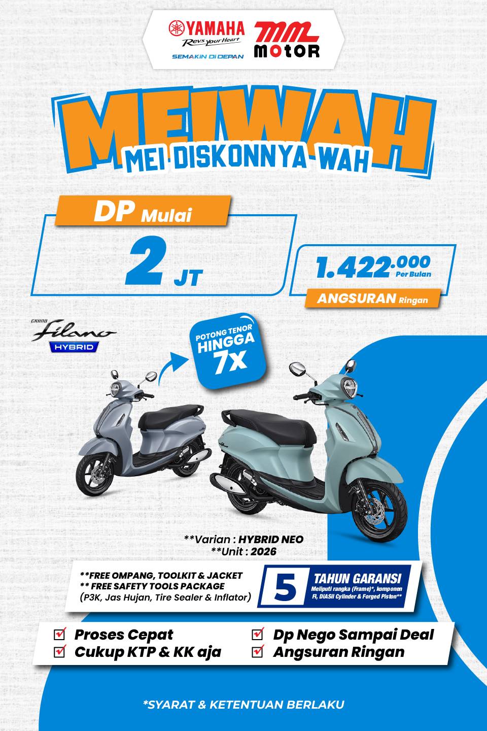 promo yamaha